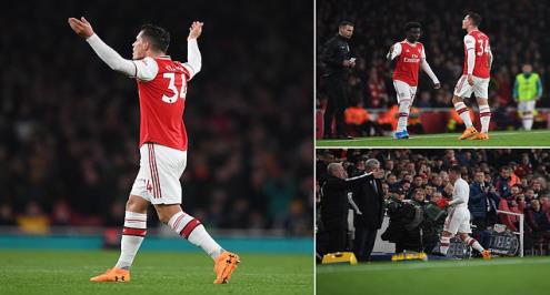 ما بين الاعتذار ودفن الرأس في الرمال.. هل استحق تشاكا شارة قيادة آرسنال؟